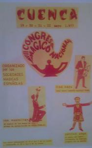 VIII Congreso Mágico Nacional de España - Cuenca 1977