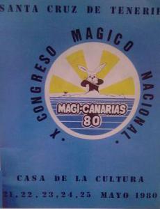 X Congreso Mágico Nacional de España - Tenerife 1980