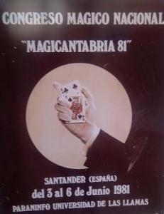 XI Congreso Mágico Nacional de España - Santander 1981